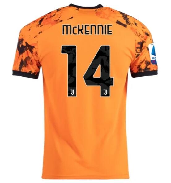 Juventus Football Kit Third Soccer Jersey WESTON MCKENNIE #14 2020/21